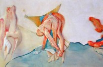 Historias en el mar (2009) 38x92x5 cm